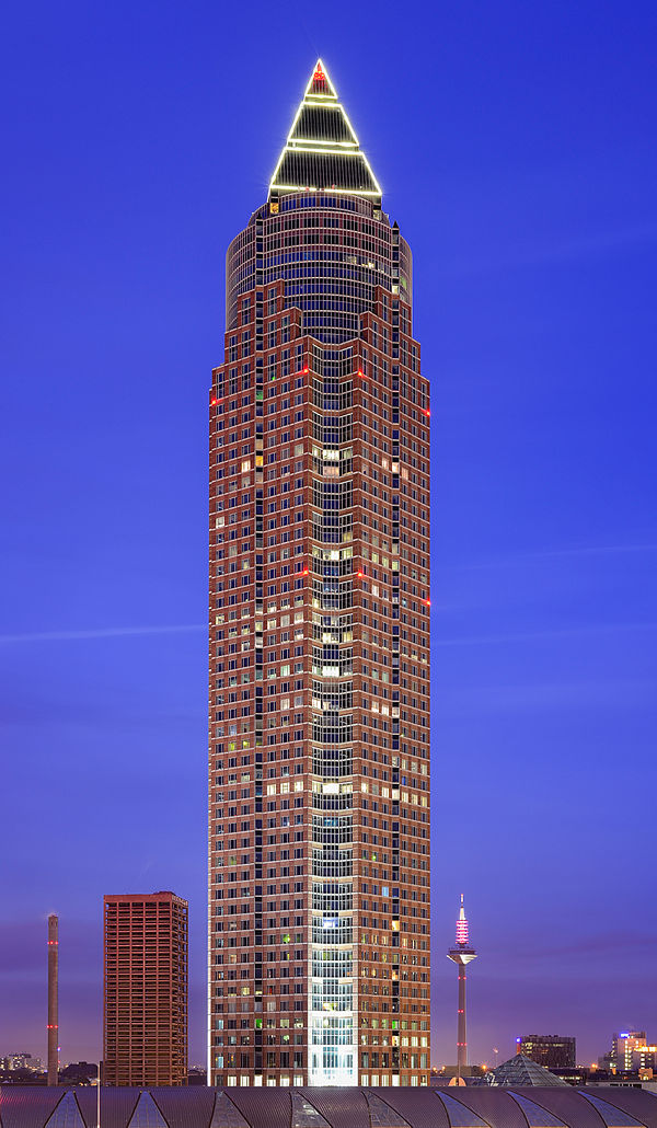 Image: 01 01 2014   Messeturm   trade fair tower   Frankfurt  Germany   05