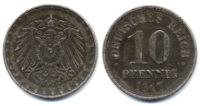 File:10 Pfennig coin Deutsches Reich 1917.jpg