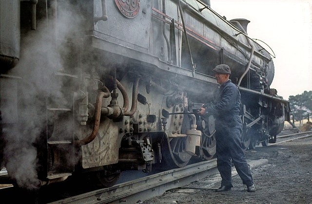 Fire cleaning of 1856 at Rosmead depot