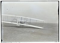 1903 Wright Flyer third flight 17 December 1903.jpg