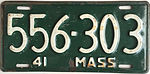 1941 Massachusetts license plate.JPG