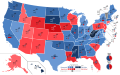 1992 House election result by states