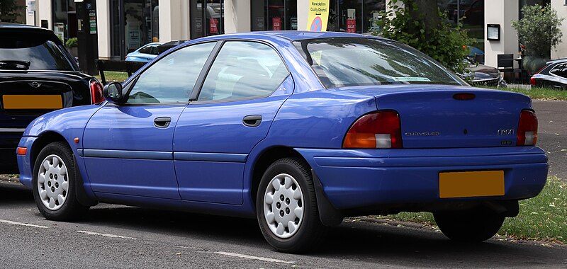 File:1997 Chrysler Neon LX Automatic 2.0 Rear.jpg