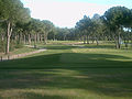 Loch 16 auf dem Golfplatz (Par 3) Nobilis in Belek bei Antalya, Türkei Using 36° 50′ 36,4″ N, 31° 6′ 44,2″ O36.84344602071331.112269878349