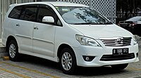 Toyota Kijang Innova: Generasi pertama (AN40; 2004), Generasi kedua (AN140; 2015), Generasi ketiga (AG10; 2022)