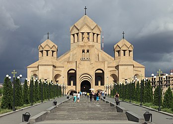 Catedral de São Gregório, o Iluminador, em Erevan, Armênia. (definição 4 023 × 2 876)