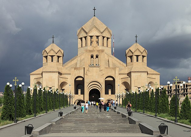 亚美尼亚埃里温圣光明者额我略主教座堂（英语：Saint Gregory the Illuminator Cathedral, Yerevan）。