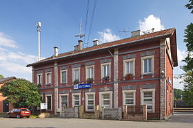 Illustrasjonsbilde av artikkelen Jistebník Station