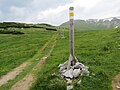 2017-06-25 (33) Hiking sign at Schneeberg, Austria.jpg