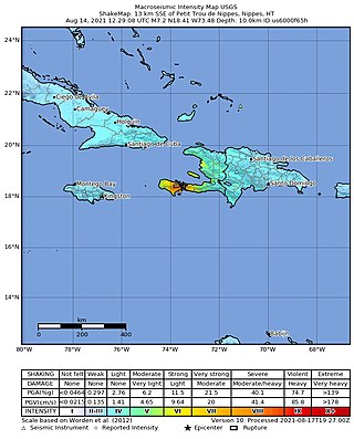 Terremoto de Haití de 2021