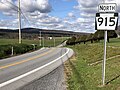 File:2021-11-03 11 26 43 View north along Pennsylvania State Route 915 (North Valley Road) at Wells Valley Road in Wells Township, Fulton County, Pennsylvania.jpg