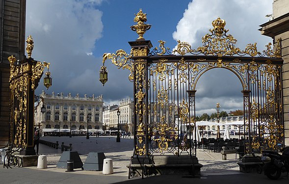 Grilles de la place Stanislas à Nancy