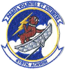 Emblem of the 678th Aircraft Control and Warning (later Radar) Squadron 678th Radar Squadron - Emblem.png