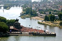 Public Viewing am Deutschen Eck 2006