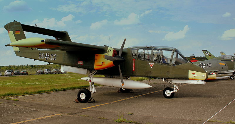 File:99+33 NORTH AMERICAN OV10A BRONCO WGAF AT LUFTWAFFEN MUSEUM RAF GATOW BERLIN GERMANY JUNE 2013 (9126475772).jpg