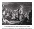 Ritorno di Gesù in Galilea. Illustrazione della Bibbia Bowyer, XIX secolo