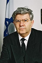 Aharon Barak, survivor of the Kovno Ghetto and later President of the Supreme Court of Israel (1995-2006) AHARON BARAK.jpg