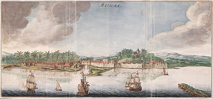 Dutch Malacca, ca. 1665