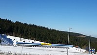 Biatlonová aréna v Grenzadller, Oberhof Thuringia