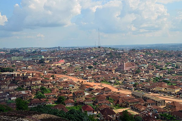 Abeokuta from Olumo Rock