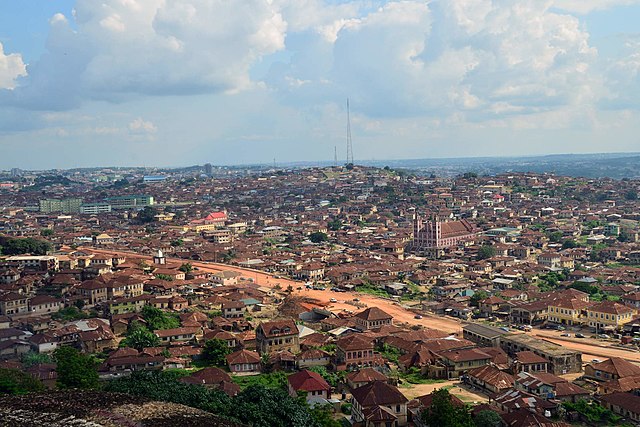 Abeokuta from Olumo Rock