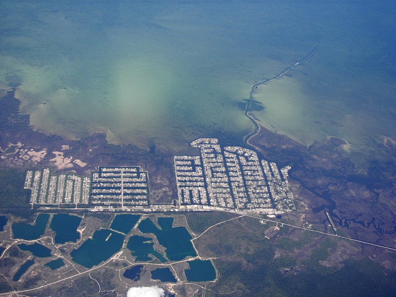 File:Aerial view of Hernando Beach, Florida.jpg