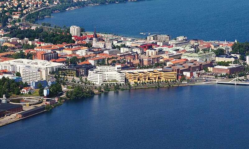 File:Aerial view of Jönköping University, Sweden.jpg