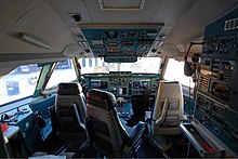 Cockpit of an Aeroflot Il-96-300