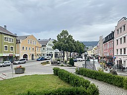 Torget i Aigen