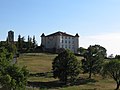 Castelul comun Aiguines, grădina, turnul