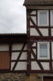 English: Half-timbered building (detail) in Alsfeld Muench-Leusel Ortsring 22, Hesse, Germany This is a picture of the Hessian Kulturdenkmal (cultural monument) with the ID 12564 (Wikidata)