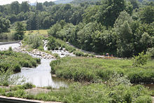 Das Siegufer bei Alzenbach