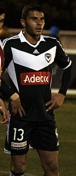 Nabbout with Melbourne Victory in 2014 Andrew Nabbout 2014.jpg