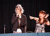 Angela (Japanese band) at Anime Central 2014.jpg