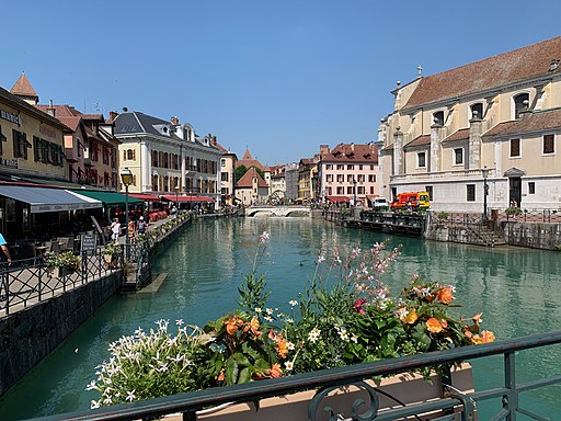 Annecy France Canal