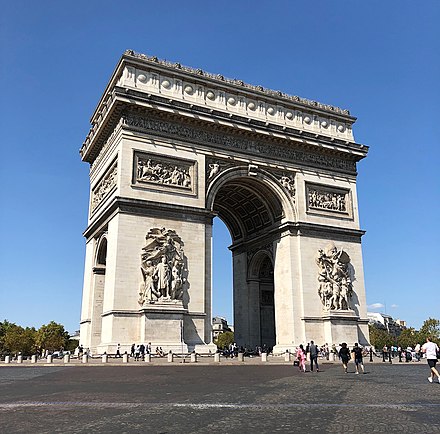 Arc de Triomphe of Place de l'Étoile