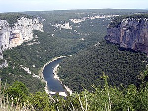 La rivière Ardèche