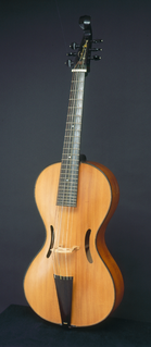 Arpeggione Bowed six-string musical instrument