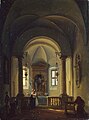 Artgate Fondazione Cariplo - Migliara Giovanni, Interno di chiesa l'Eucarestia.jpg
