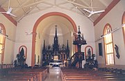 Interieur van de kerk