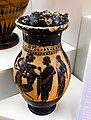 Attic black-figure olpe - ABV extra - Theseus and the Minotauros - Roma MNEVG 50765 - 03