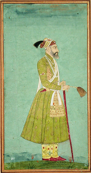 File:Aurangzeb holding a flywhisk (6124544937).jpg