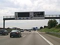 Proměnlivé značení A8 ve Stuttgartu