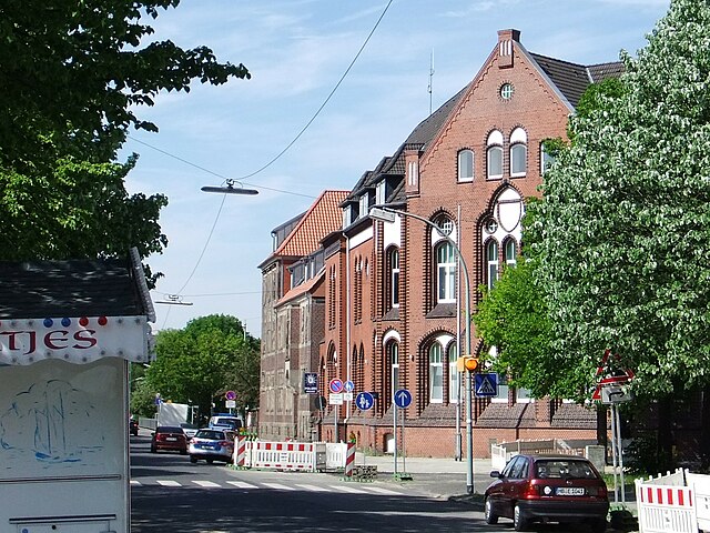 Reichspostamt Geestemünde in Bremerhaven, Klußmannstraße 7.