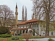 Hansarayn palatsi ja moskeija Bahtšisaraissa.