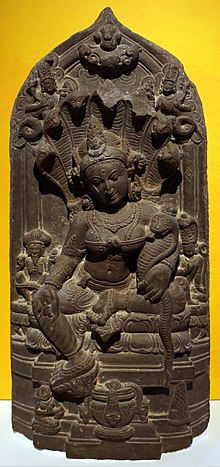 Bangladesh o india orientale, la dea serpente manasa, XI secolo.jpg