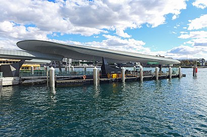 How to get to Barangaroo Ferry Wharf with public transport- About the place