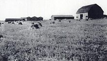 Barns at West Family lot, Union Village Shaker settlement, 1916 Barns at West Family lot, Union Village Shaker settlement, 1916.jpg