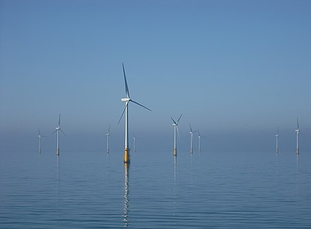 Ветряная электростанция. Offshore Wind Turbine. Оффшорные Ветряные электростанции. Offshore Wind Power. Ветроэлектростанции Таганрогский залив.