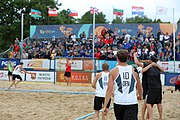 Deutsch: Beachhandball Europameisterschaften 2019 (Beach handball Euro); Tag 6: 7. Juli 2019 – Männerfinale, Dänemark-Norwegen 2:0 (25:18, 19:16) English: Beach handball Euro; Day 6: 7 July 2019 – Men's Final – Denmark-Norway 2:0 (25:18, 19:16)